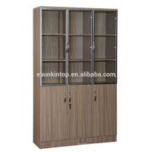 Prateleira de madeira para escritório usado, mobiliário de escritório comercial (KB843)